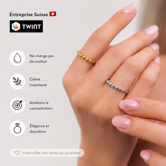 BAGUE D'ANXIÉTÉ AJUSTABLE